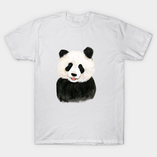 naughty little panda T-Shirt by colorandcolor